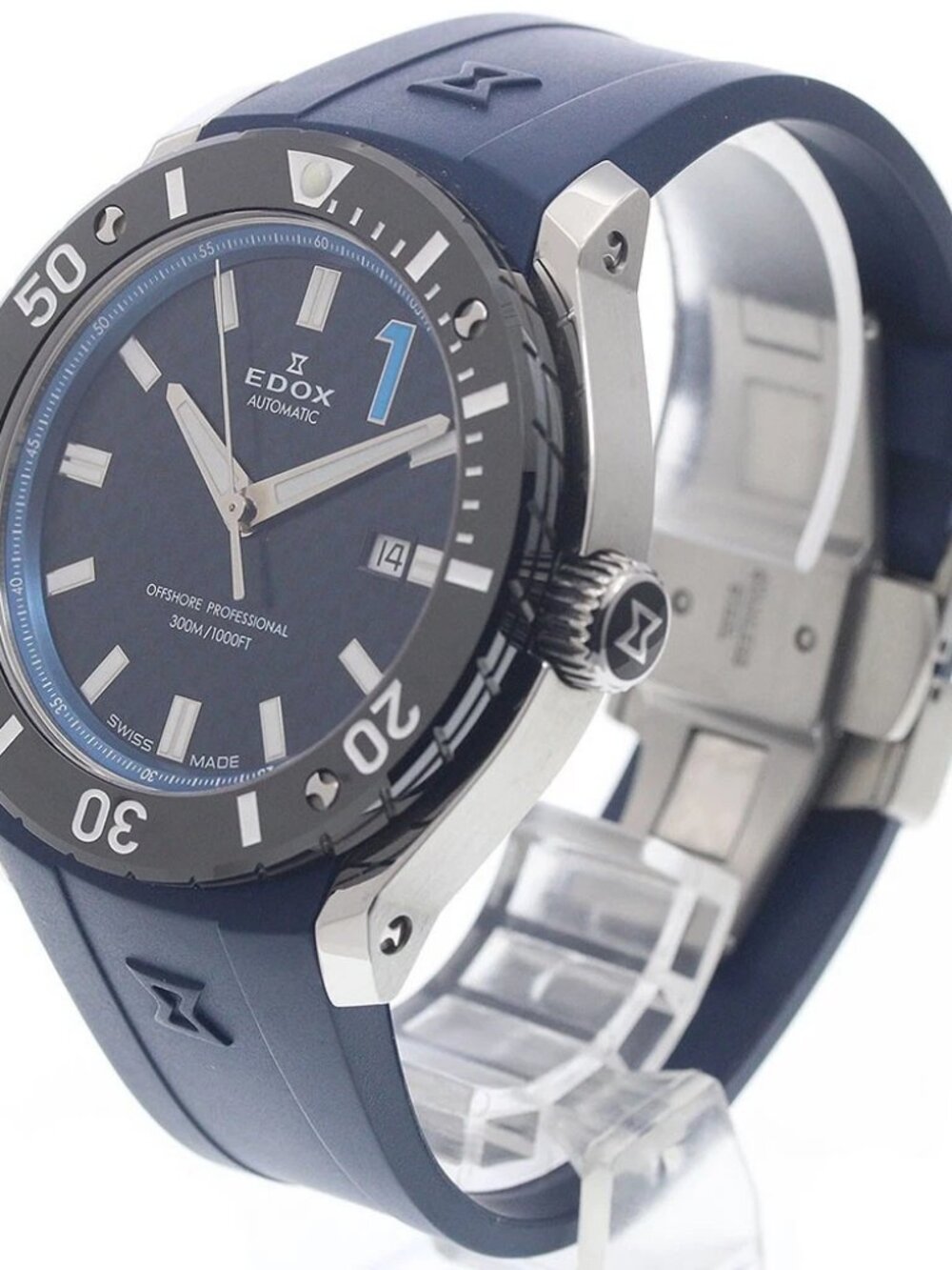 EDOX Chrono Offshore 1 Professional 80088-3-BUIN2 Automatic Men's Watch_956682